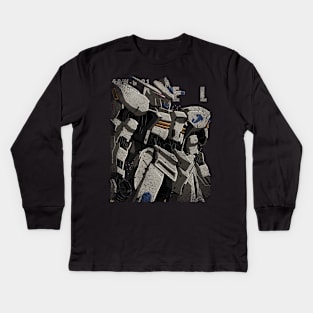 Gundam Bael Kids Long Sleeve T-Shirt